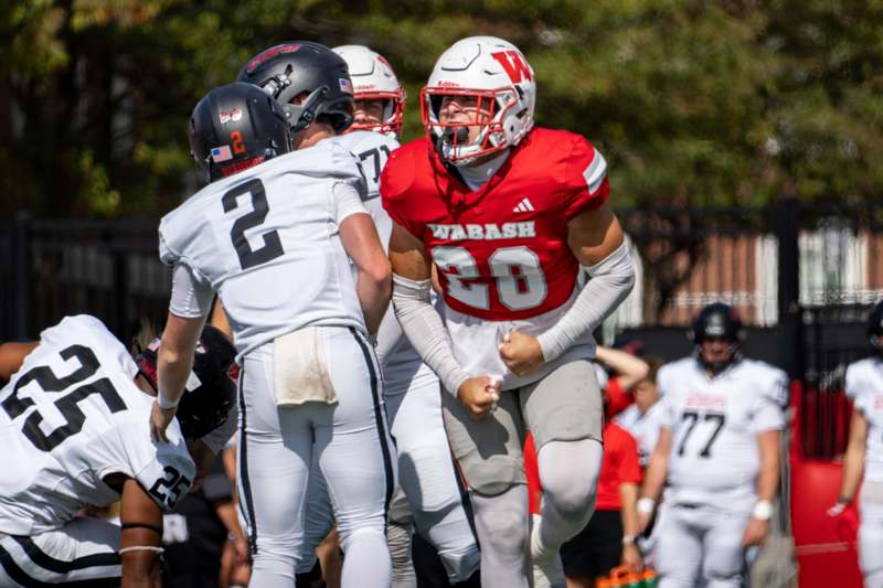 a group of football players on a field