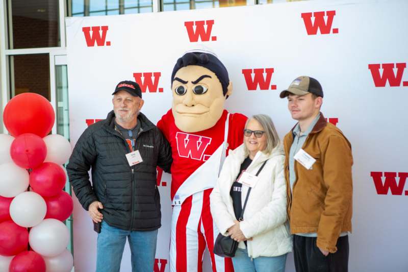 a group of people posing for a picture