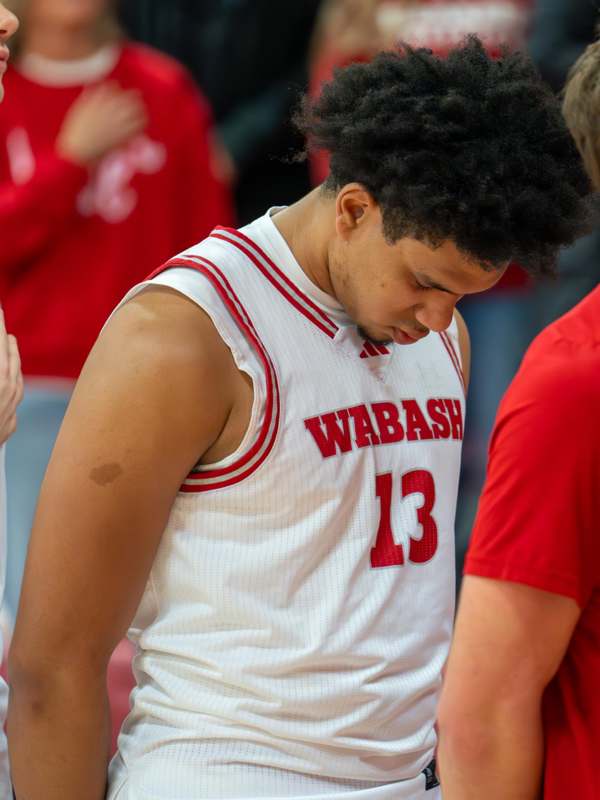 a man in a basketball jersey