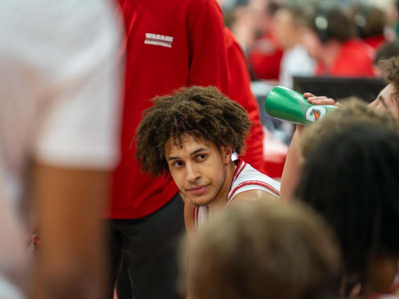 a man in a white shirt