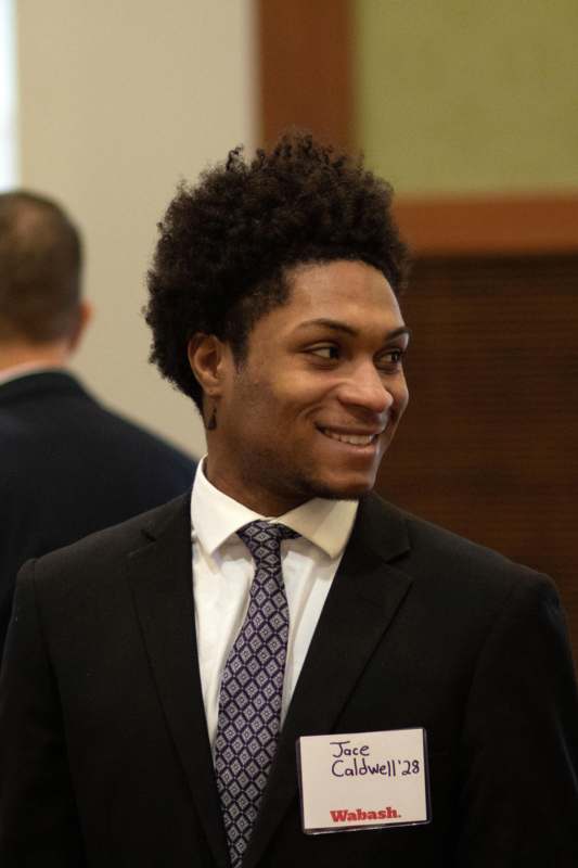 a man in a suit and tie