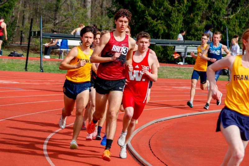 Track and Field at Rose-Hulman 2026 - a group of people running on a track