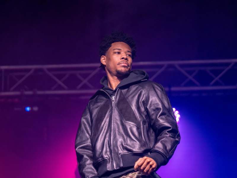 a man in a leather jacket