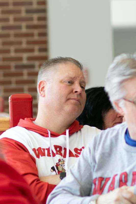 a man sitting in a chair