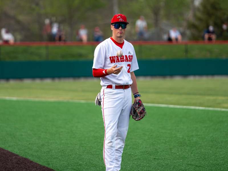 a baseball player on a field