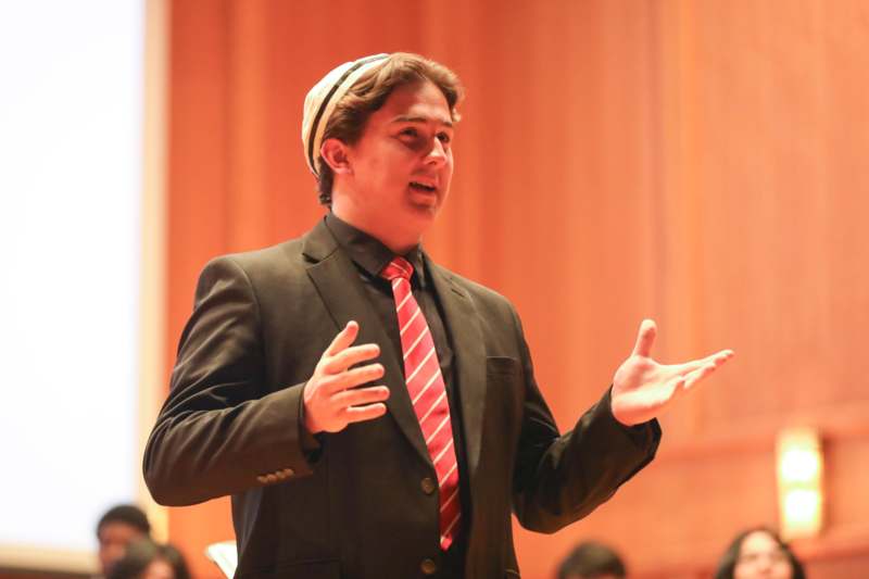 a man in a suit and tie