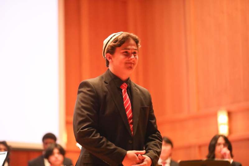 a man in a suit and tie