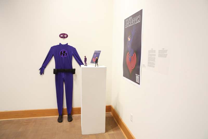 a garment on a display