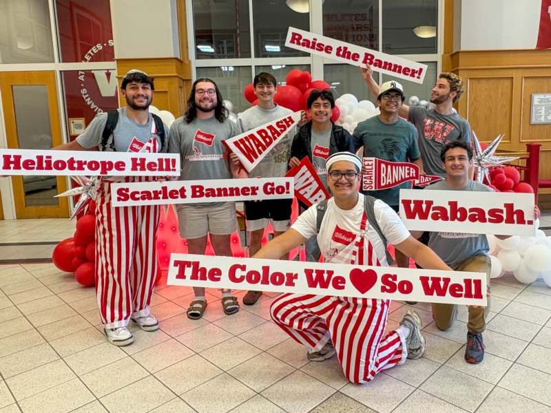 a group of people posing for a photo