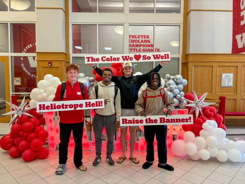 a group of people posing for a photo