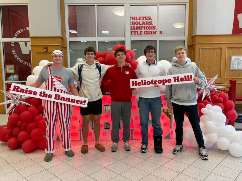 a group of people posing for a photo