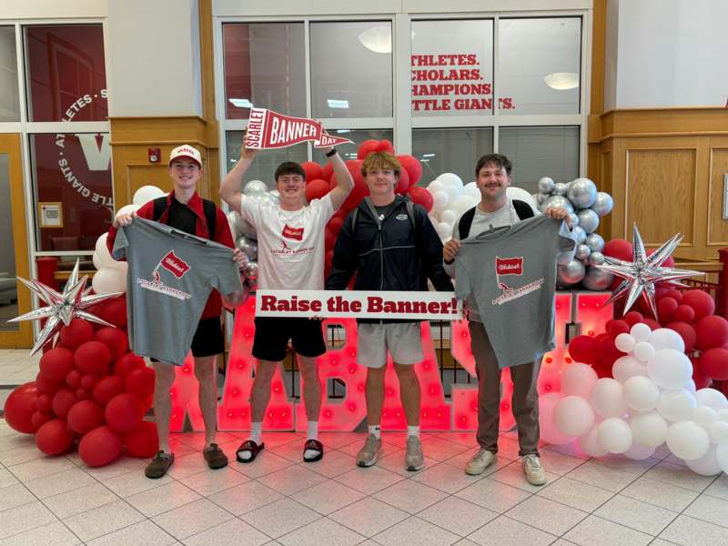 a group of people posing for a photo