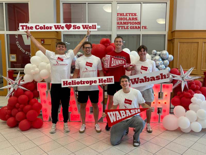 a group of people posing for a photo