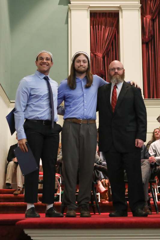 a group of men standing together