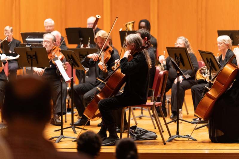 a group of people playing instruments
