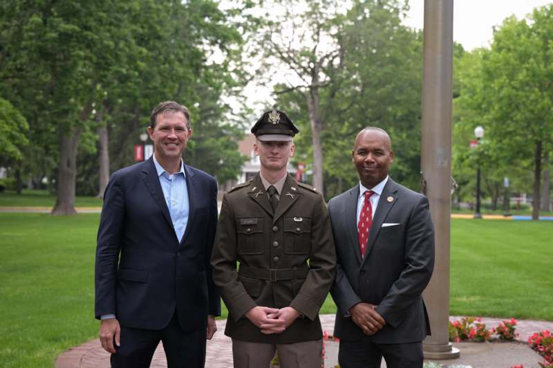 a group of men standing together