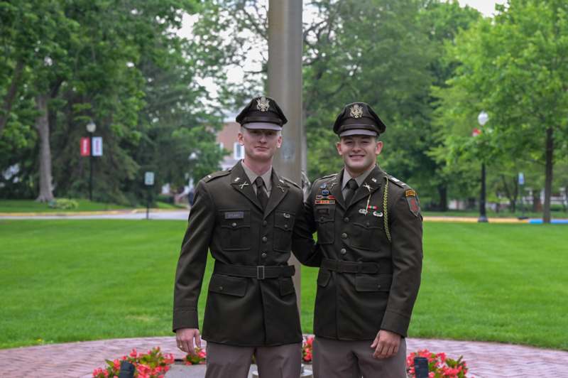 two men in military uniforms