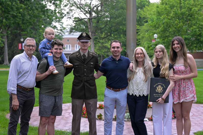 a group of people posing for a photo