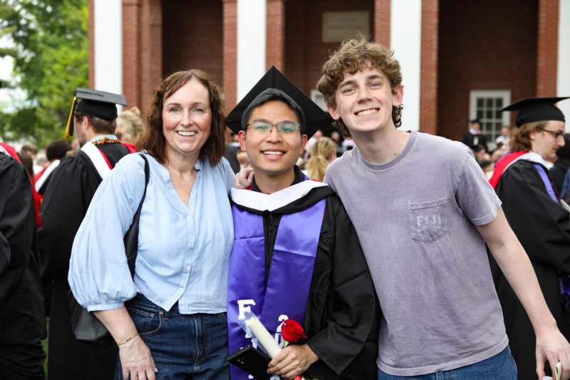 a group of people posing for a photo