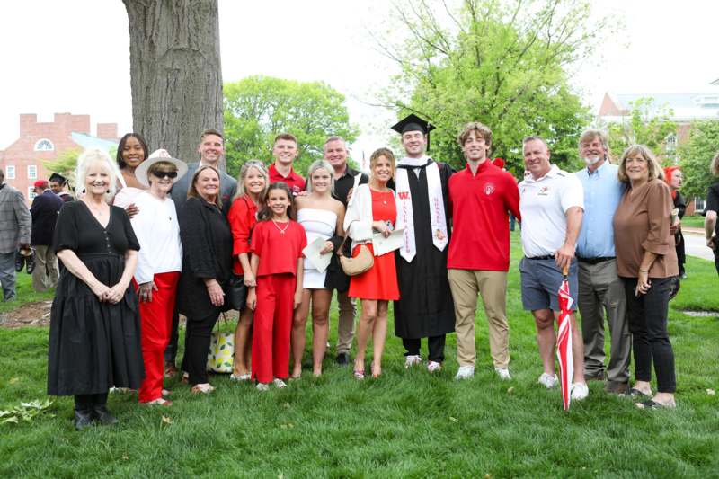 a group of people posing for a photo