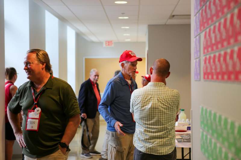 a group of men in a room