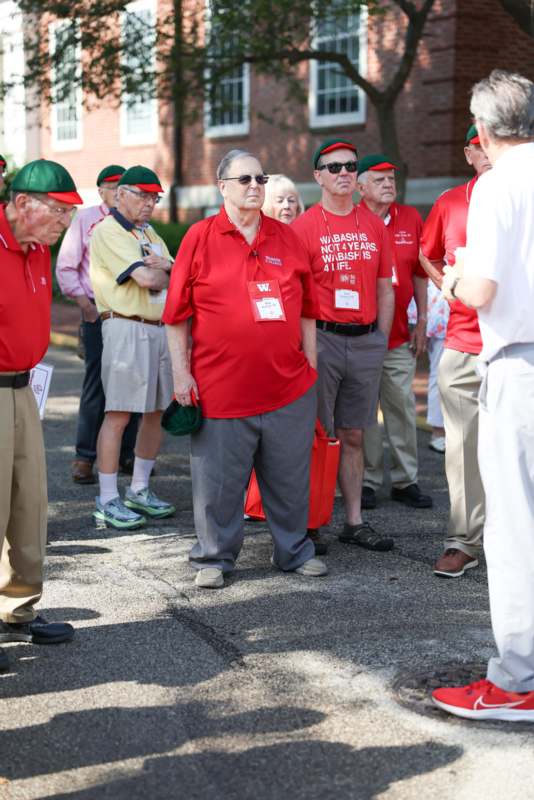 a group of people wearing matching shirts