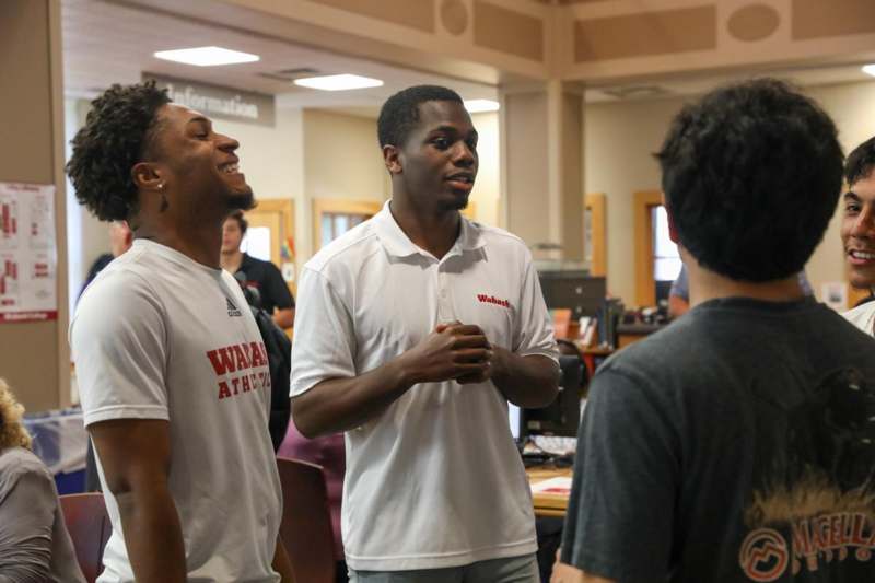 a group of men in a room