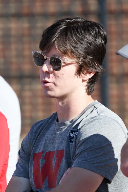 a man wearing sunglasses