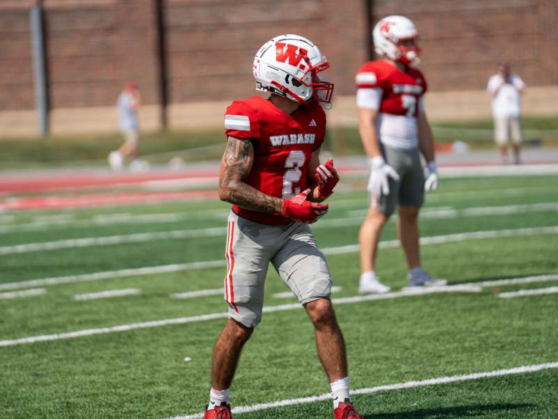 a football player on a field
