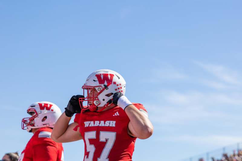 a group of football players wearing helmets