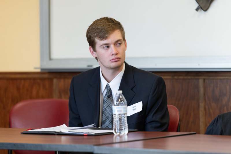 a man sitting at a table