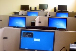 Computers in Armory computer lab