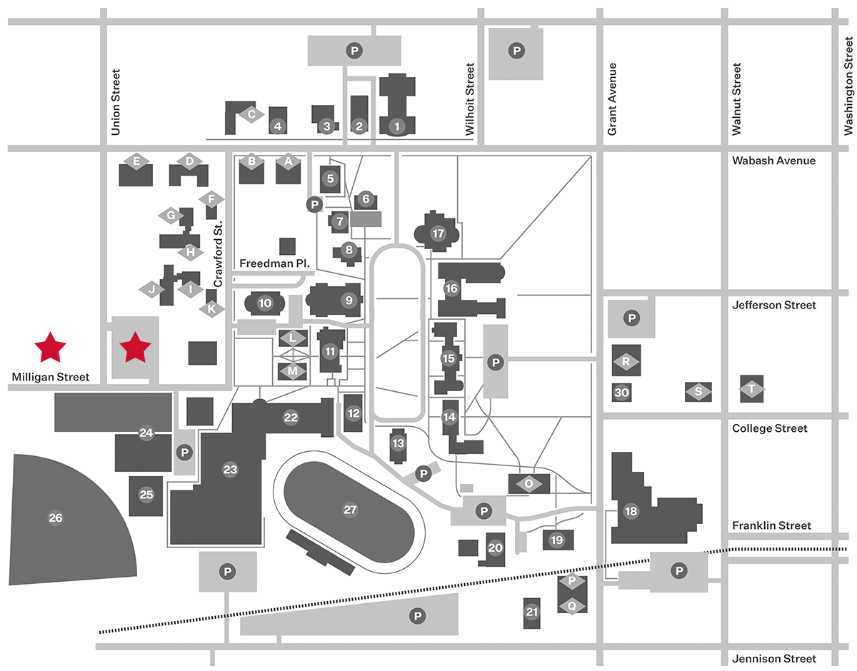 WLAIP Parking Map