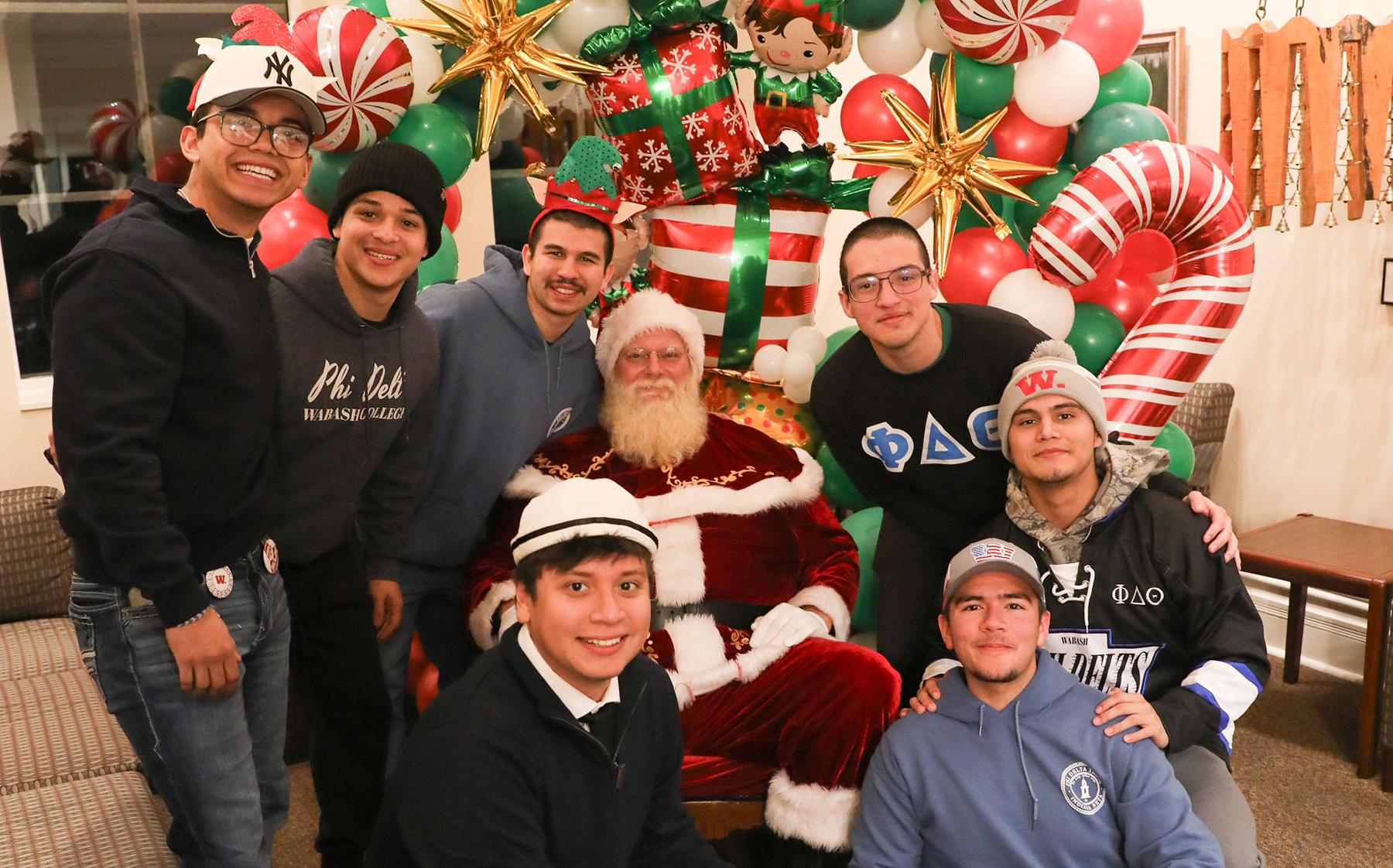 Members of La Alianza Celebrate La Pasada